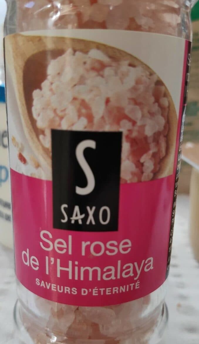 Saxo Sel rose de l'Himalaya packshot