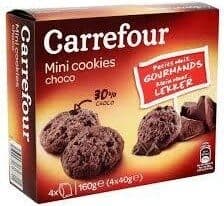 Carrefour Mini cookies choco packshot