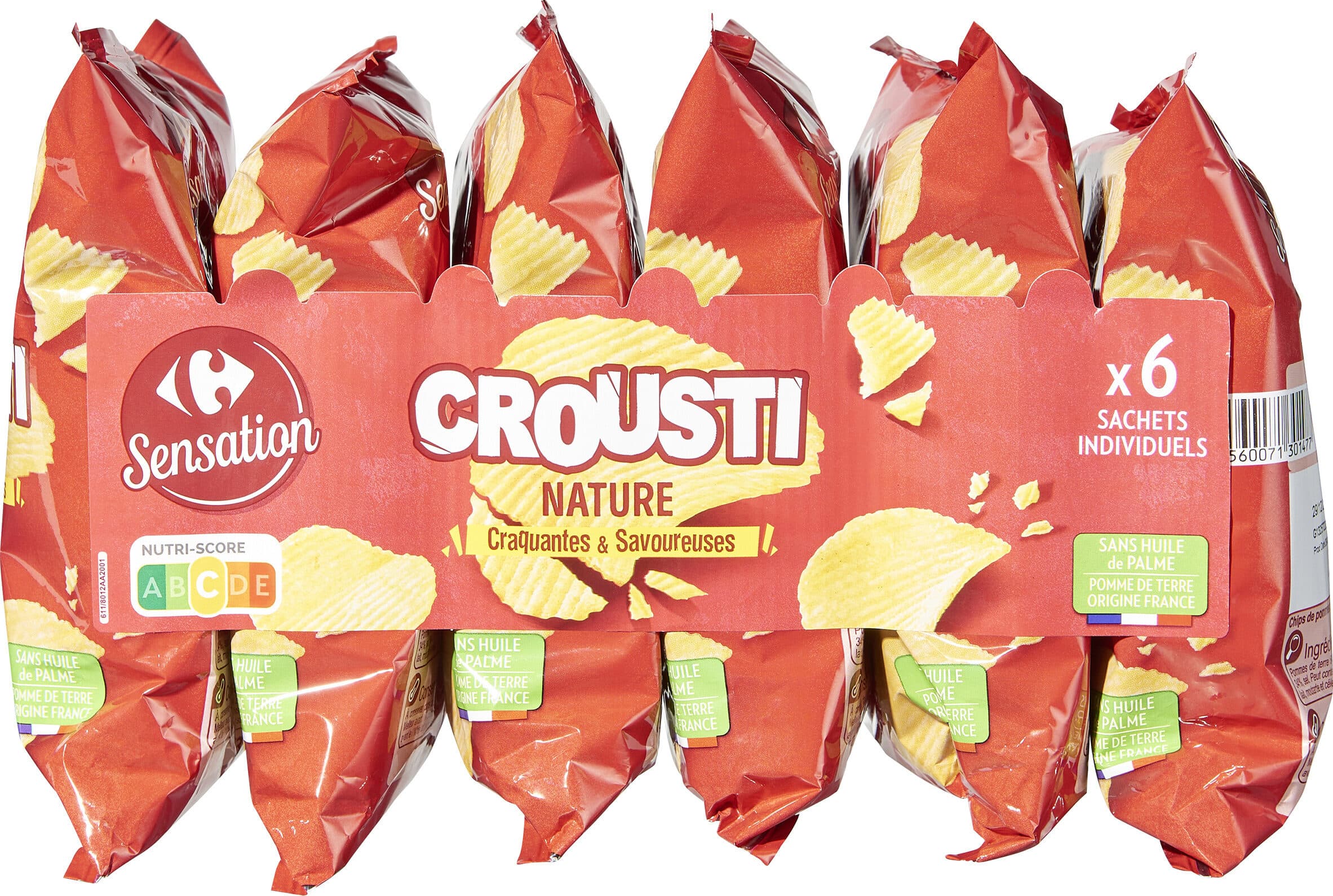 Carrefour Crousti Nature packshot