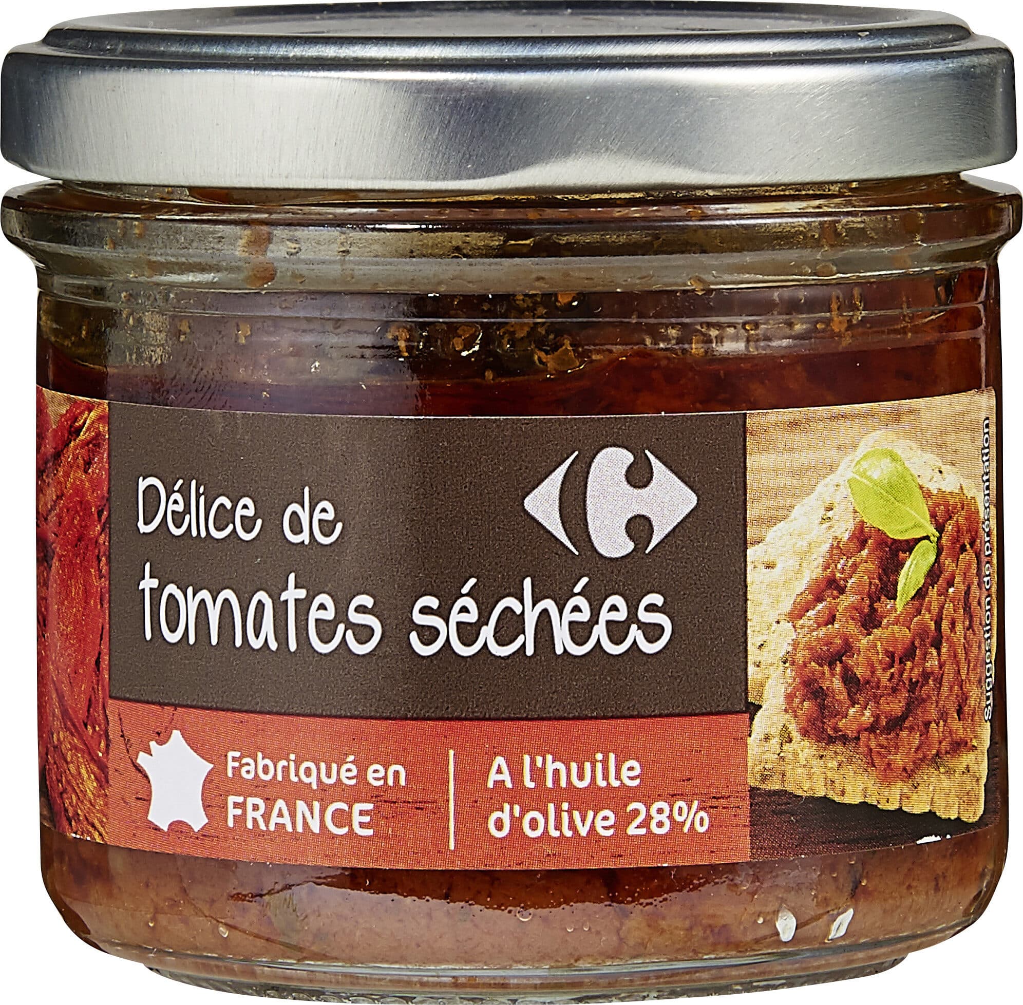 Carrefour Délice de tomates séchées packshot