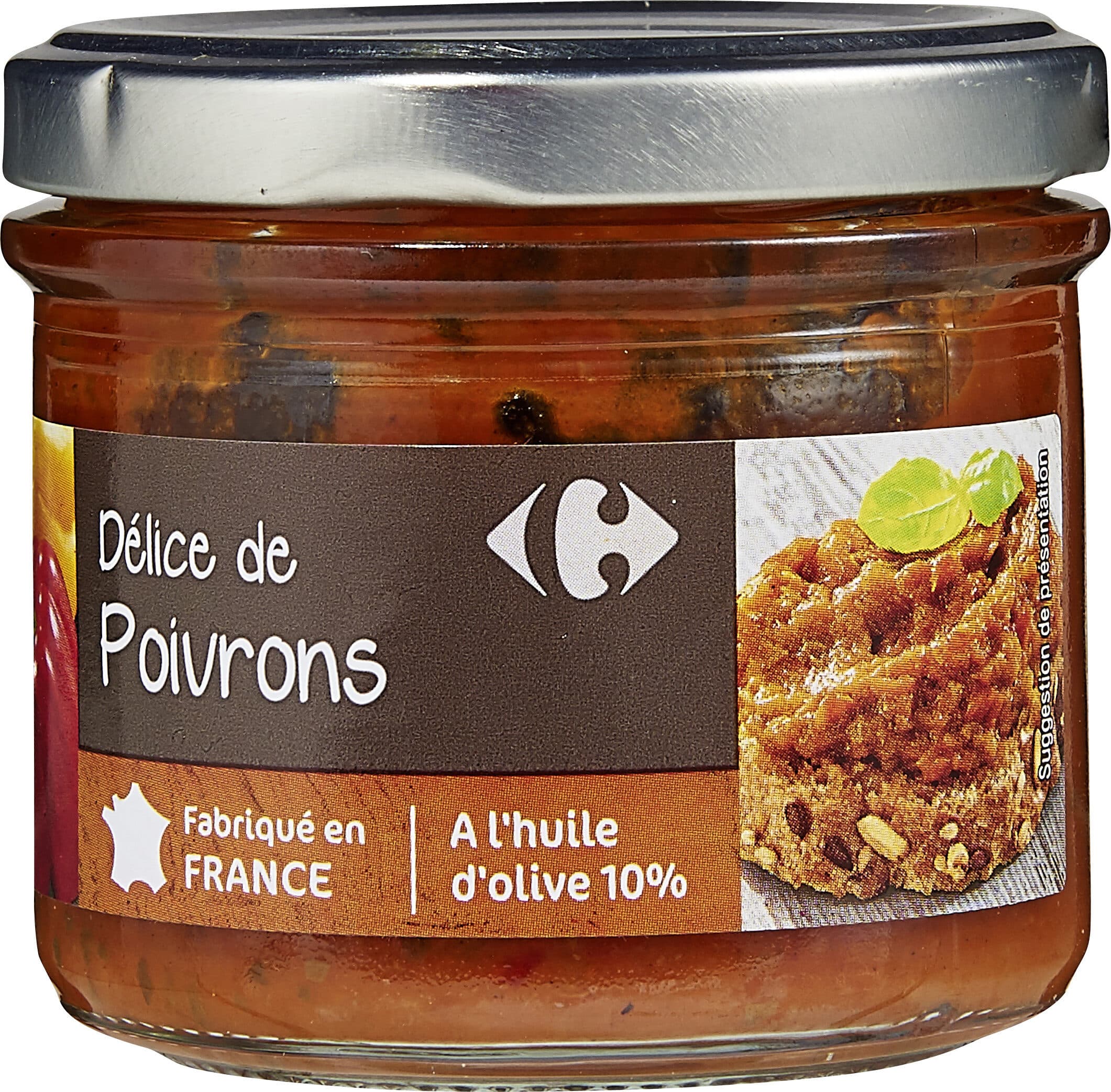 Carrefour Délice de poivrons packshot