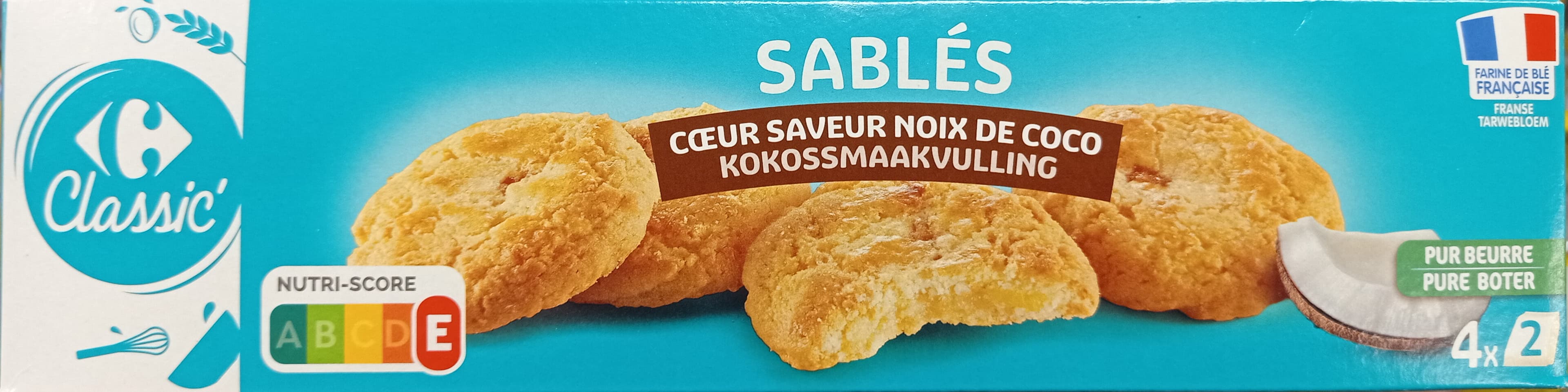 Carrefour Sablés packshot