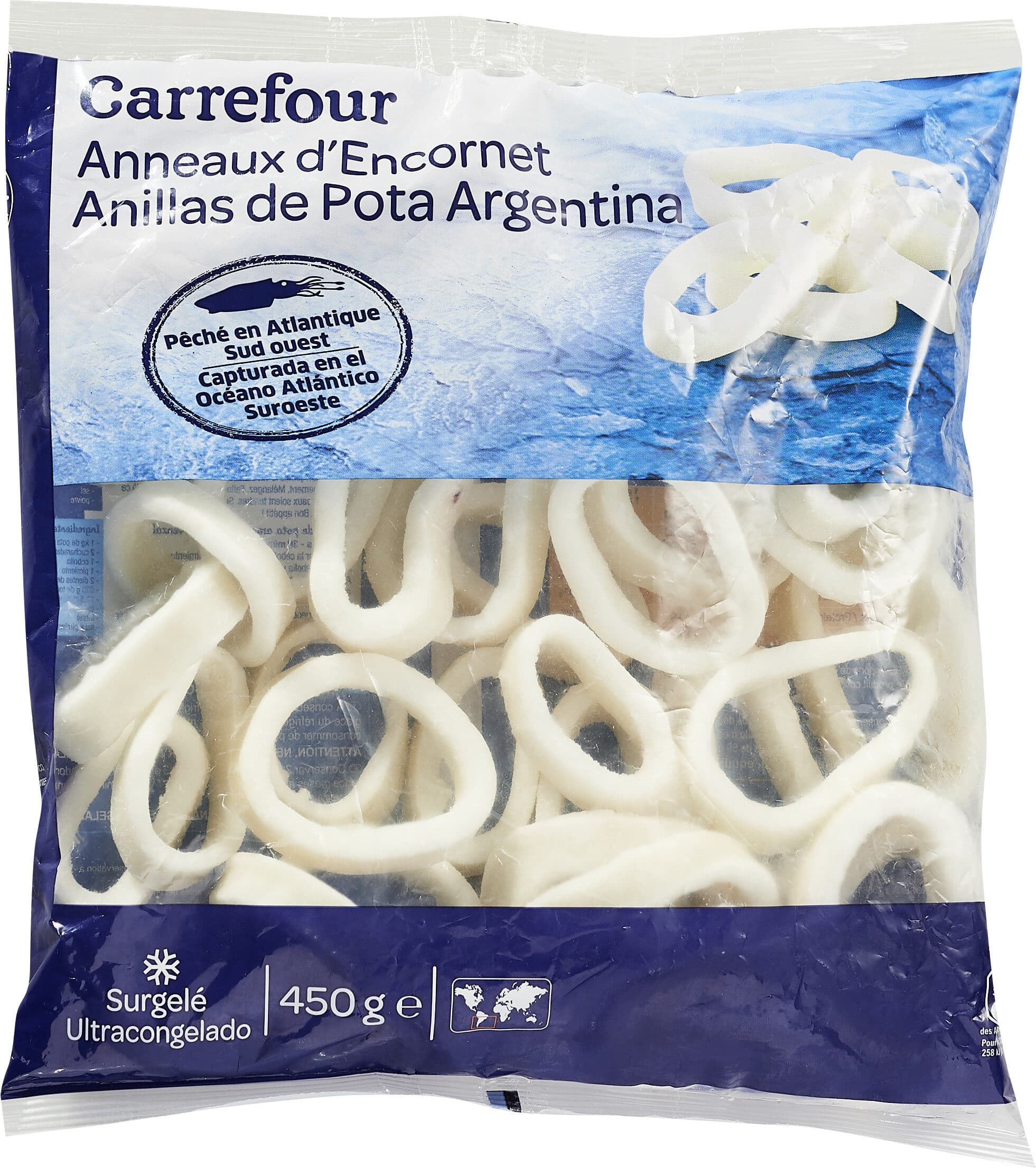 Carrefour Anillas de pota packshot