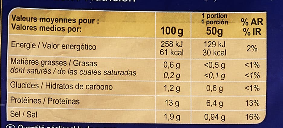 Carrefour Anillas de pota packshot