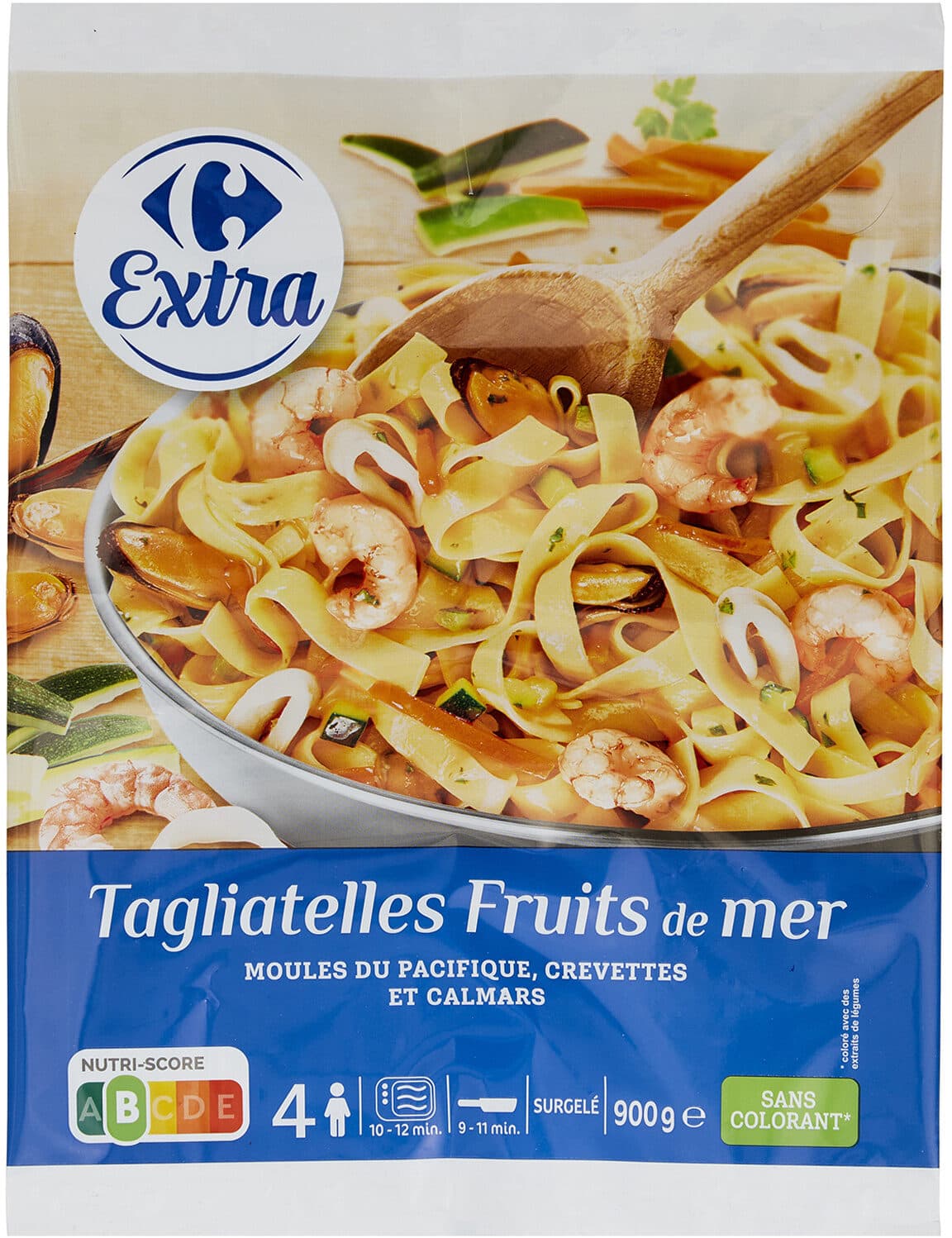 Carrefour Tagliatelles fruits de mer packshot