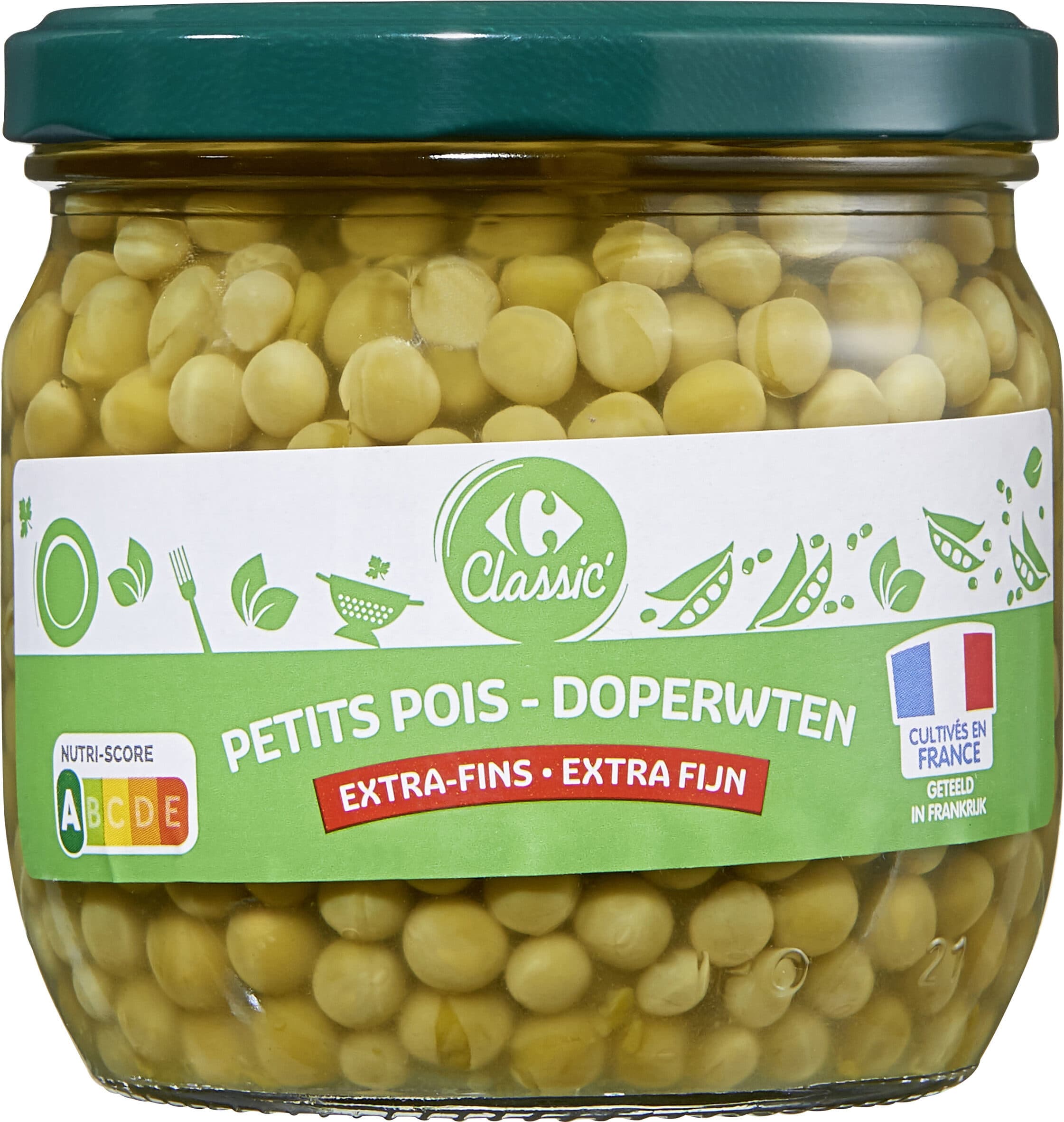 Carrefour Petits pois Extra-fins packshot
