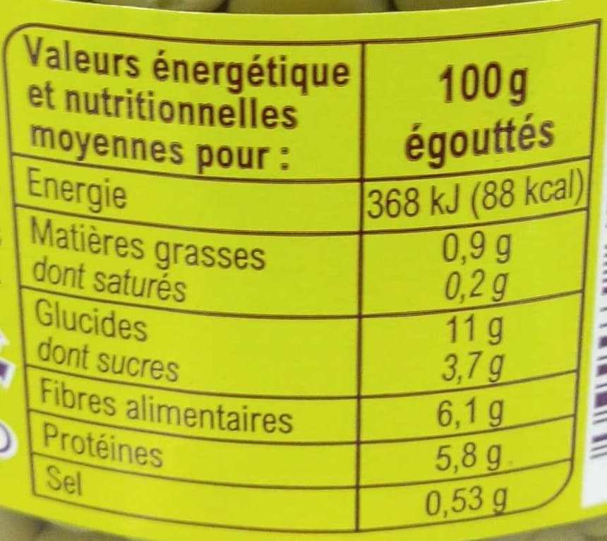Carrefour Petits pois Extra-fins packshot
