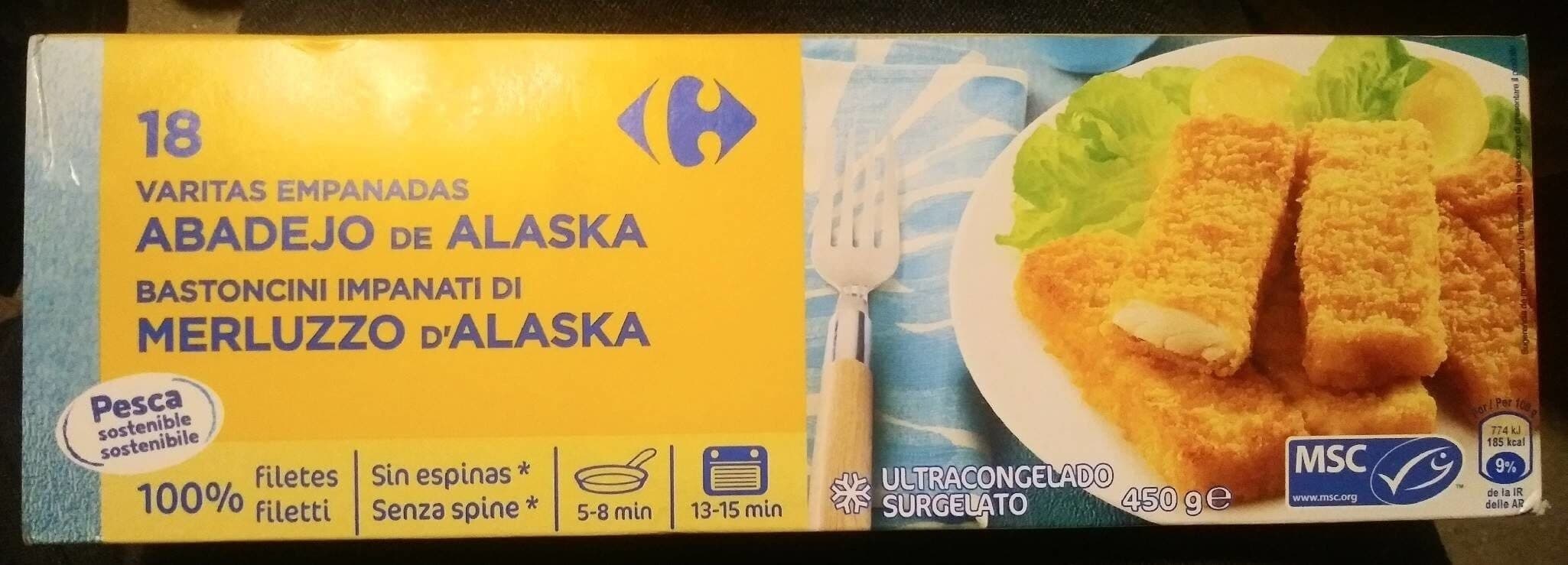 Carrefour Crispy'fish colin d'alaska packshot