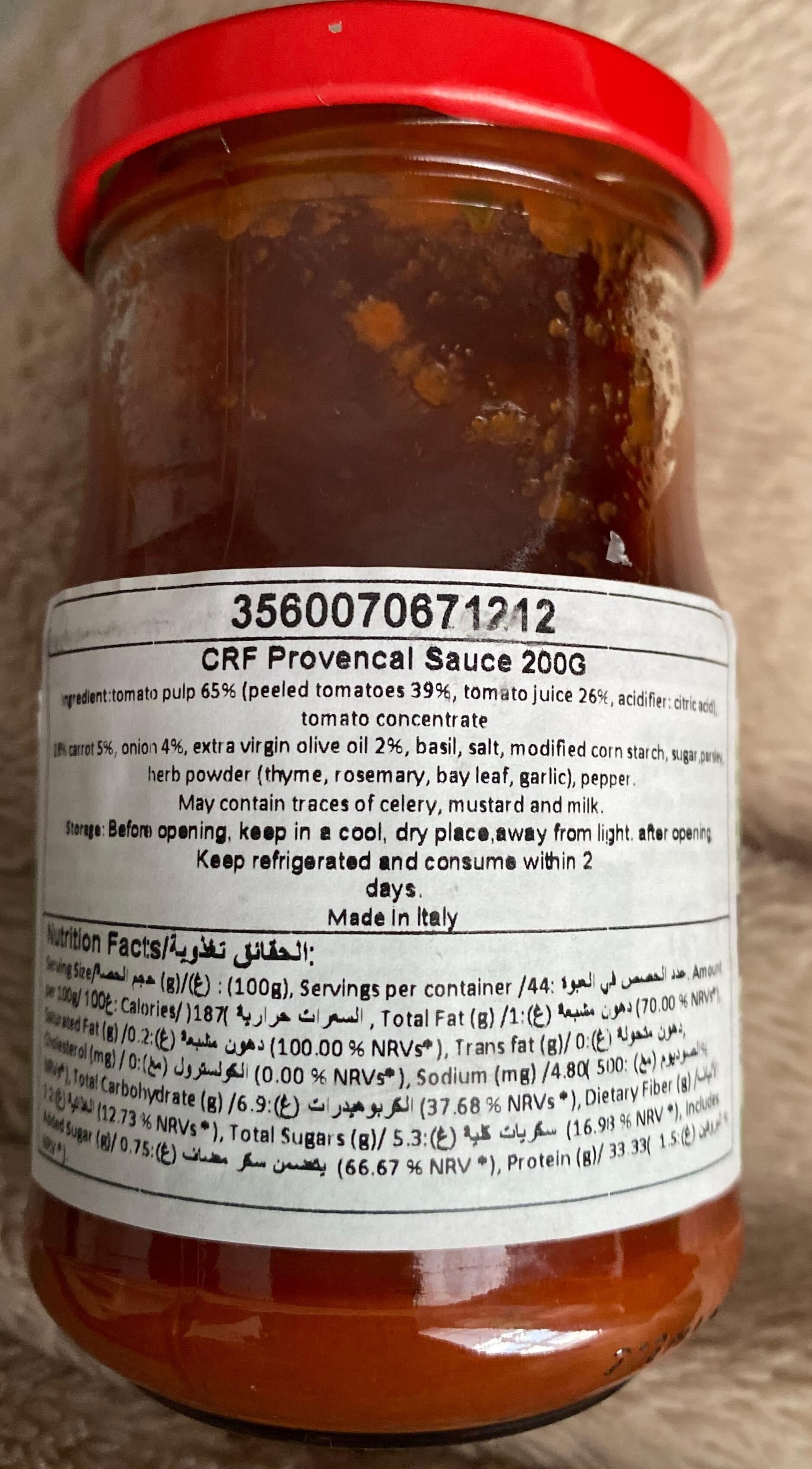 Carrefour Provençale packshot