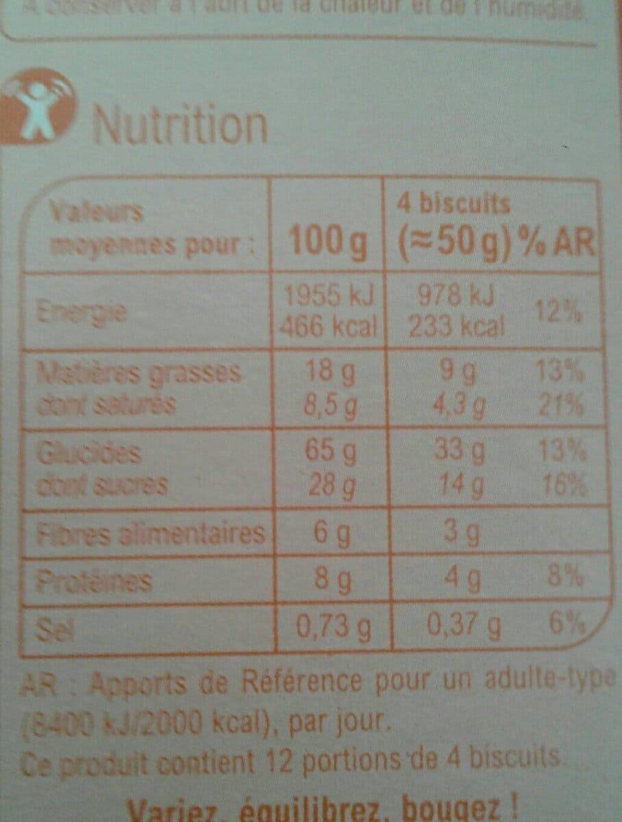 Carrefour P'tit Déj Pépites de chocolat packshot