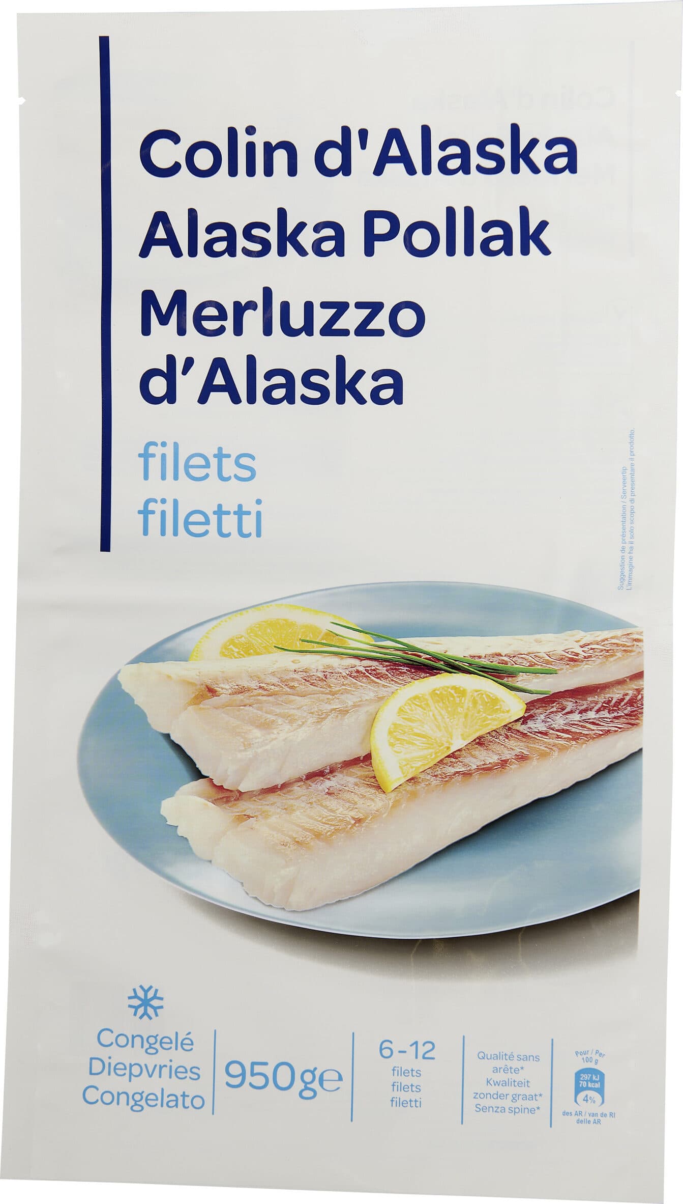 Carrefour Filets de Colin Alaska packshot