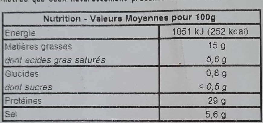 Carrefour Jambon sec A L'ITALIENNE 12 mois d'âge packshot