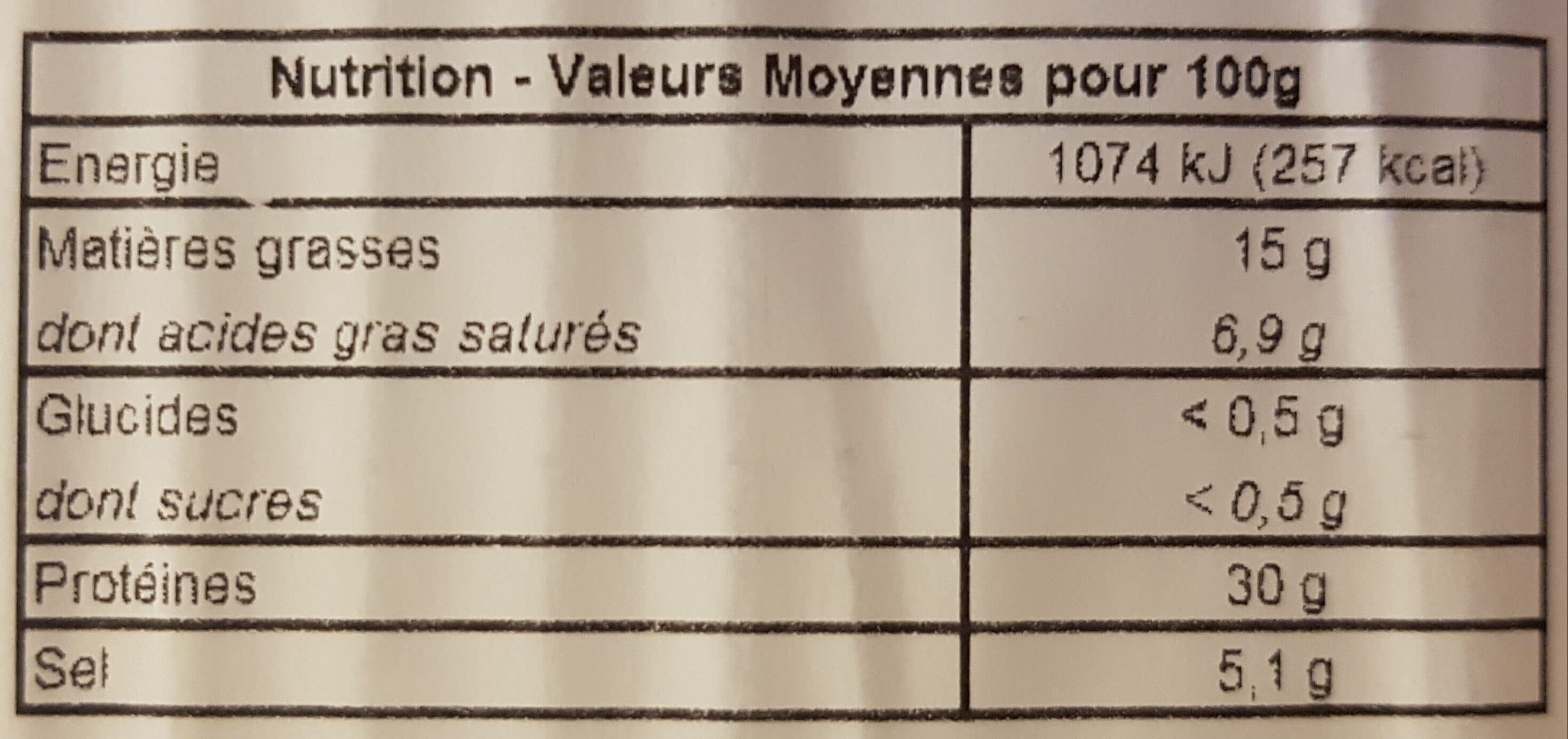 Carrefour Jambon de BAYONNE 12 mois d'âge packshot