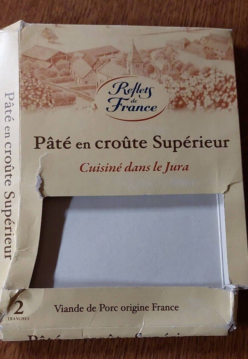 Carrefour Pâte en croûte supérieur cuisiné dans le Jura packshot