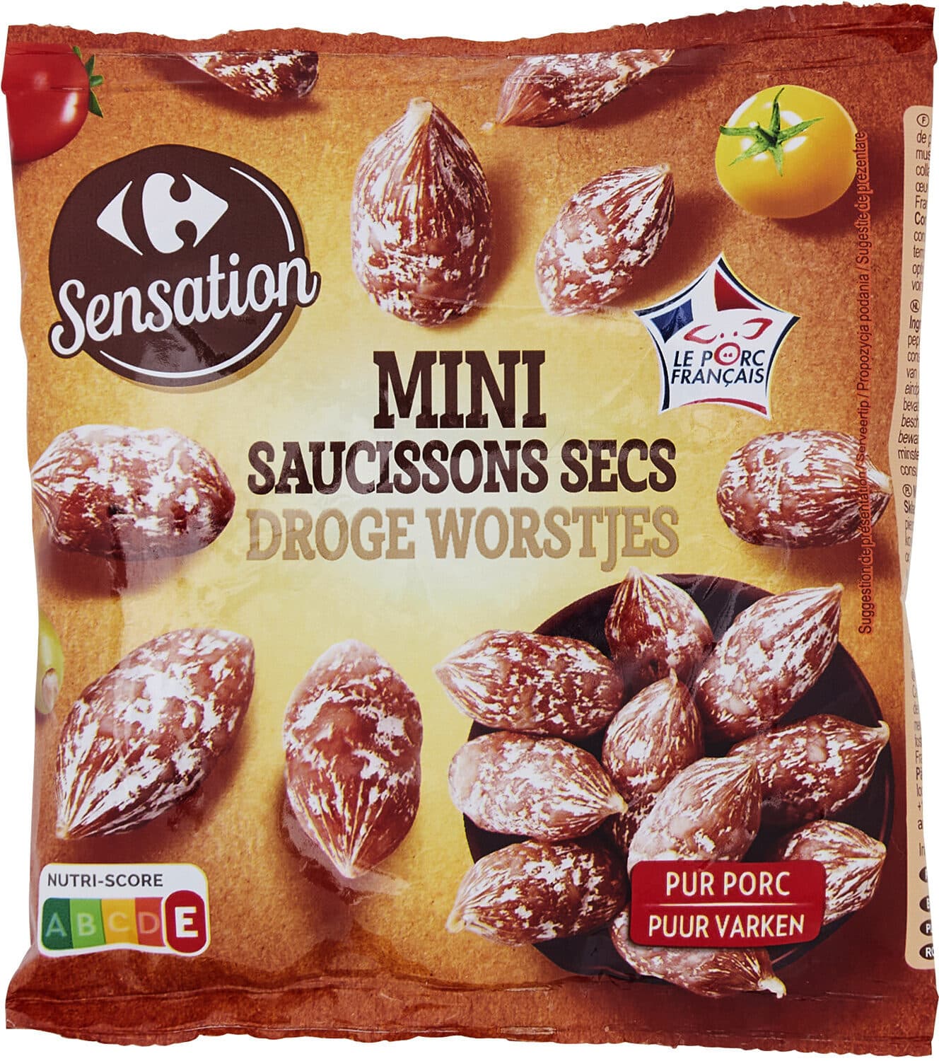 Carrefour Mini Saucissons Secs packshot