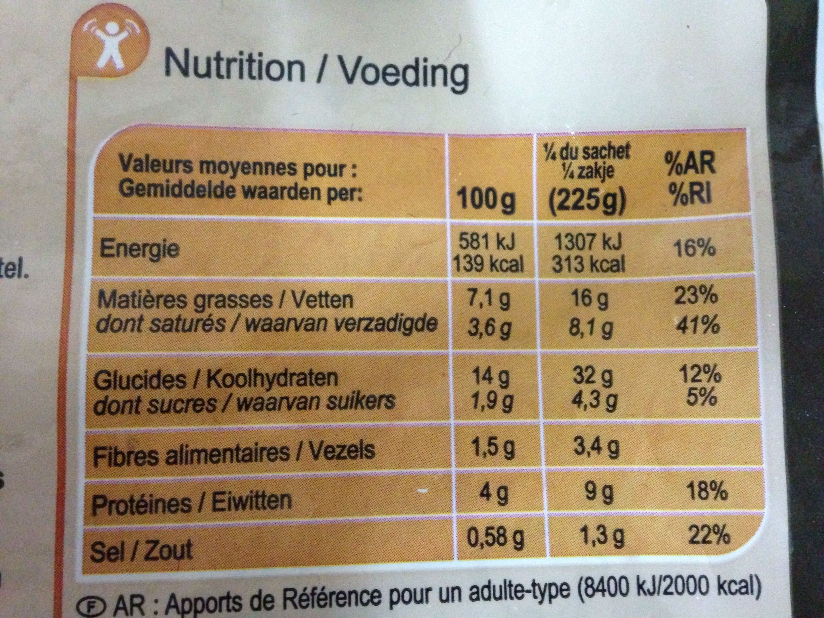 Carrefour Poêlée Tartiflette packshot