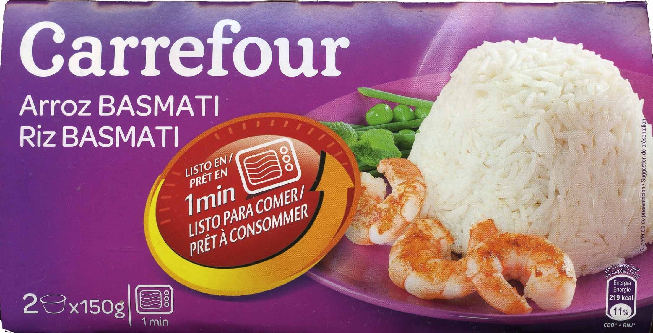 Carrefour Arroz cocido Basmati packshot