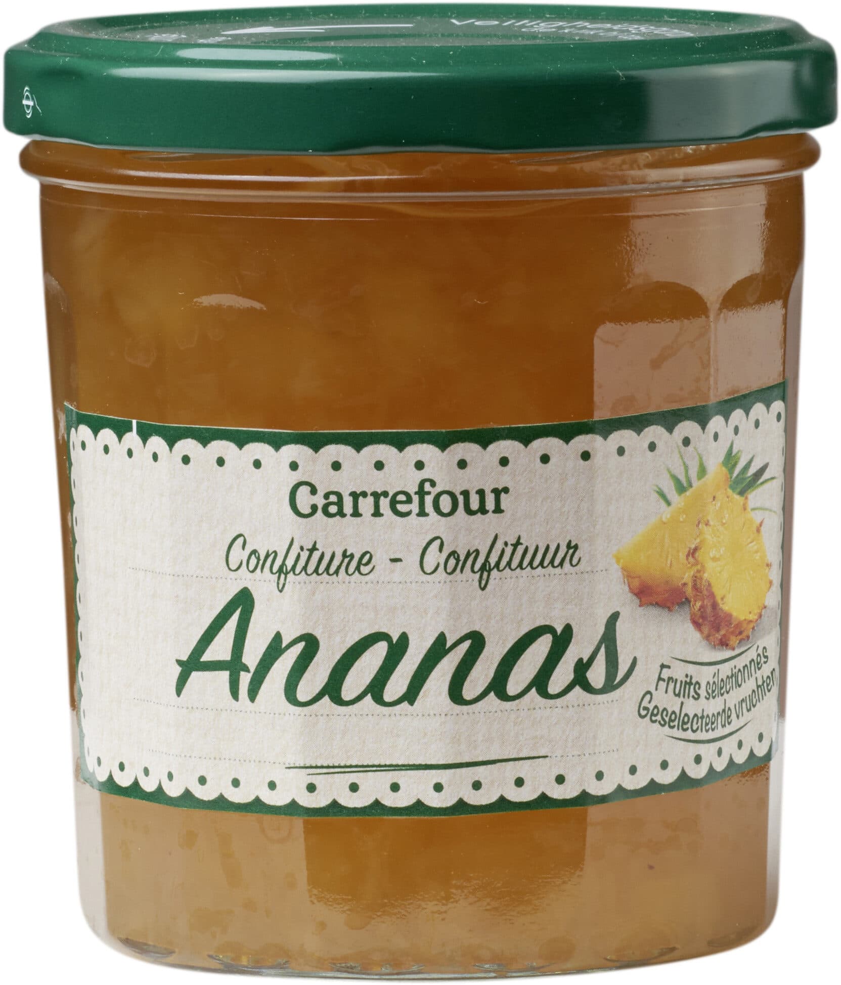 Carrefour Confiture ananas packshot