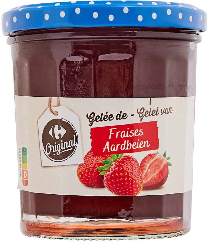 Carrefour Gelée de Fraises packshot