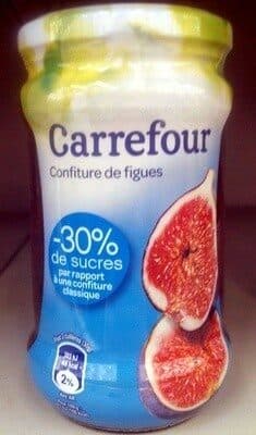 Carrefour Confiture de figues -30 % de sucres packshot
