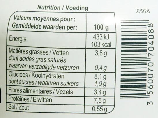 Carrefour Salade de thon à la mexicaine packshot
