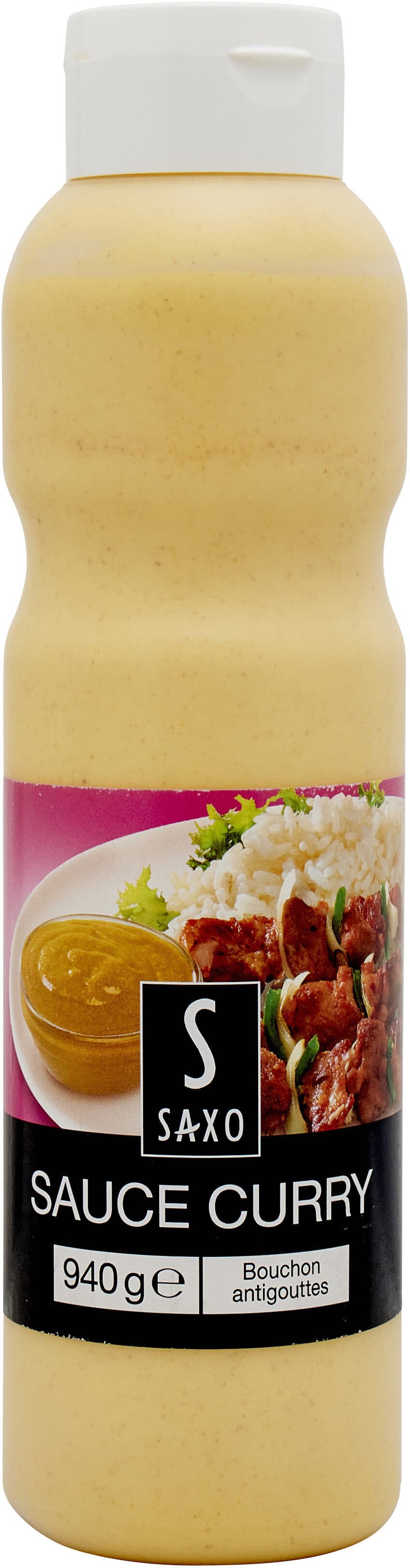 Saxo Sauce curry packshot