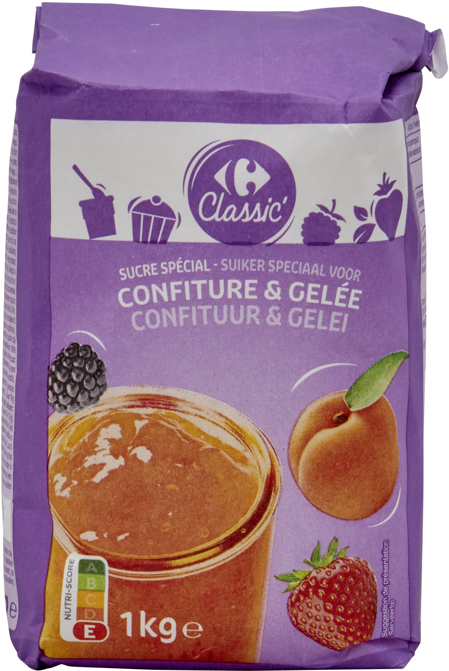 Carrefour Sucre spécial confiture & gelée packshot