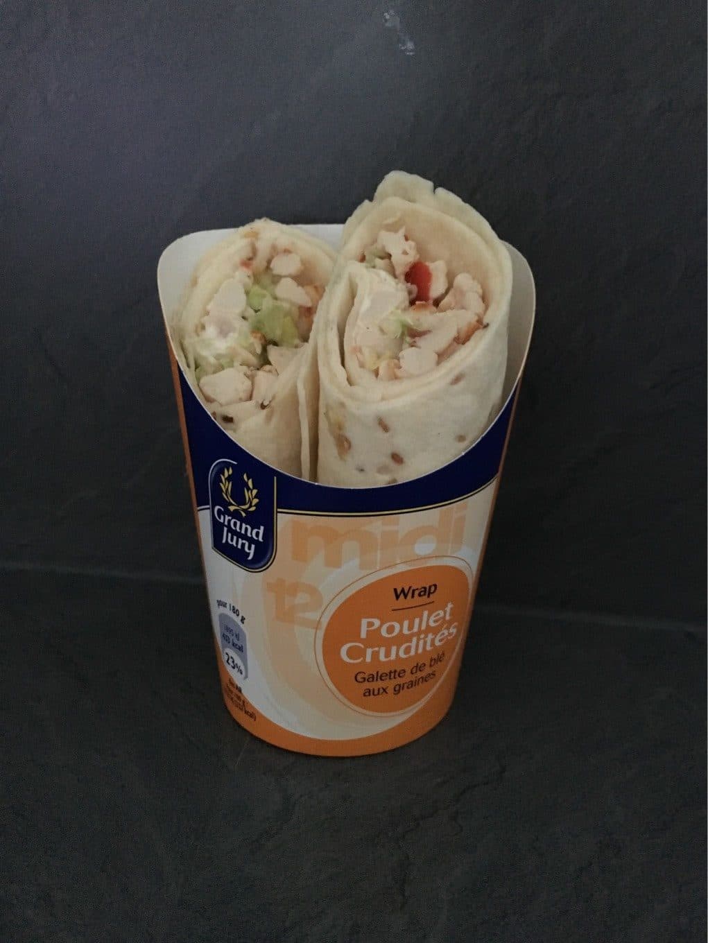 Grand Jury Wrap Poulet Crudités packshot