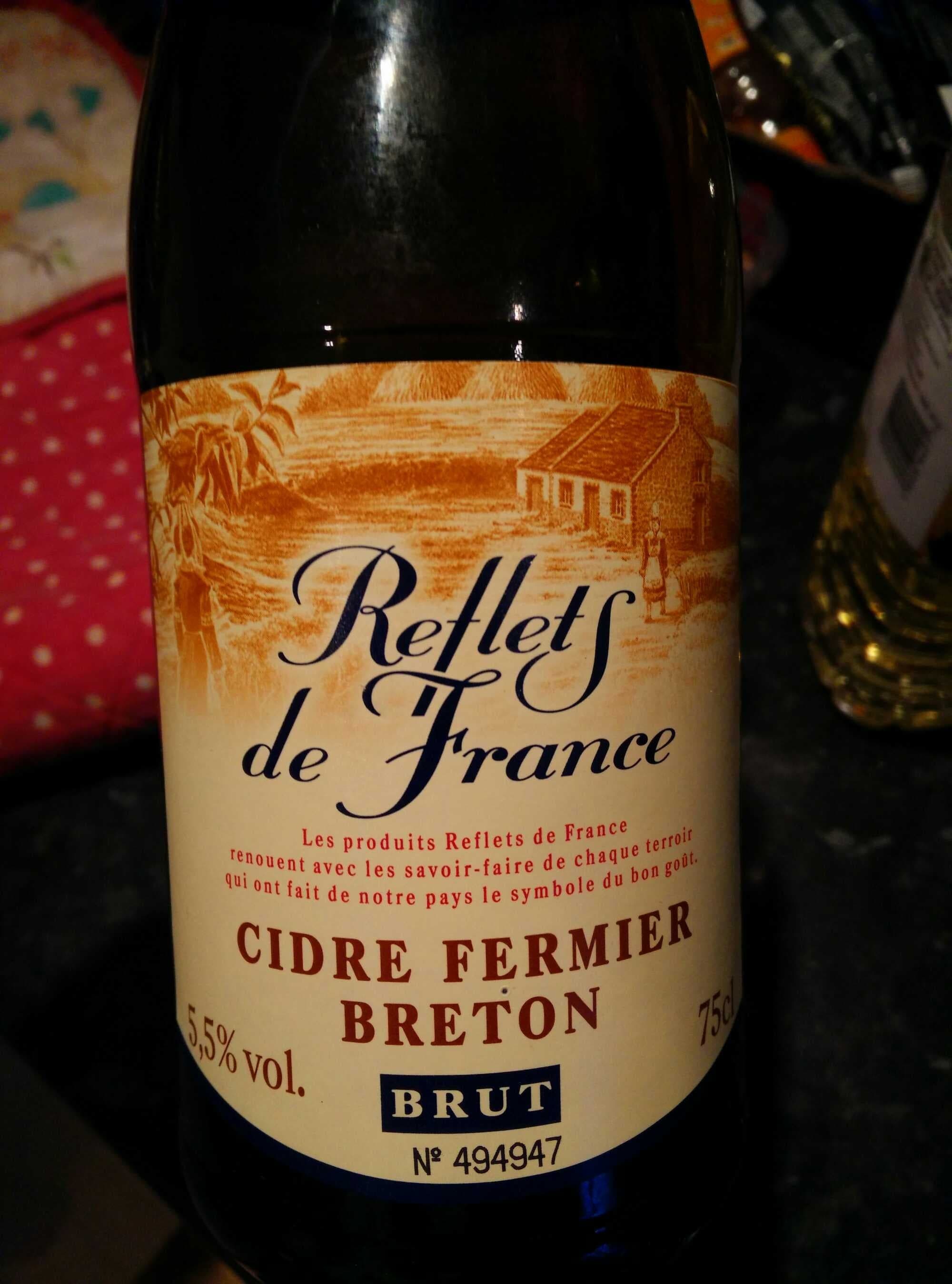 Carrefour Cidre ARTISANAL de Bretagne IGP Brut Cidrerie artisanale Les Celliers de l'Odet packshot