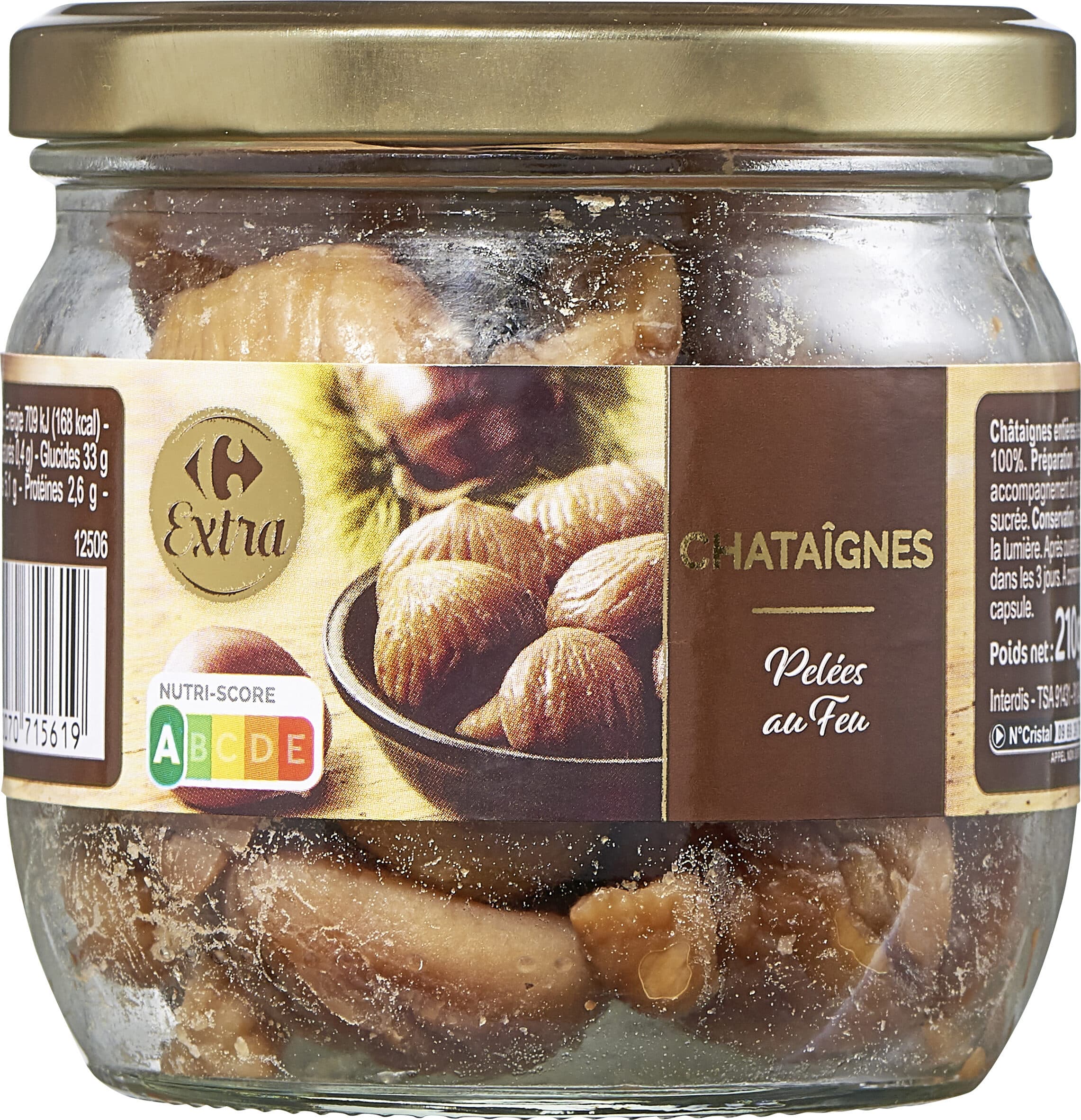 Carrefour Châtaignes packshot