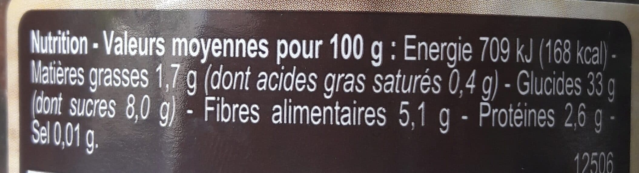 Carrefour Châtaignes packshot