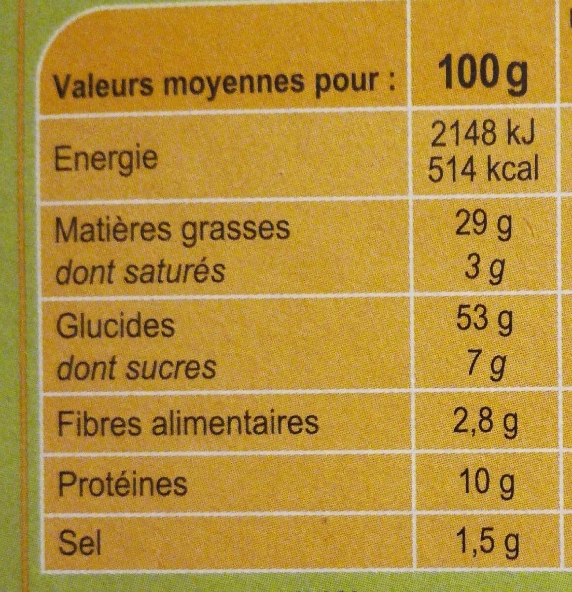 Carrefour Crackers Goût Pizza packshot