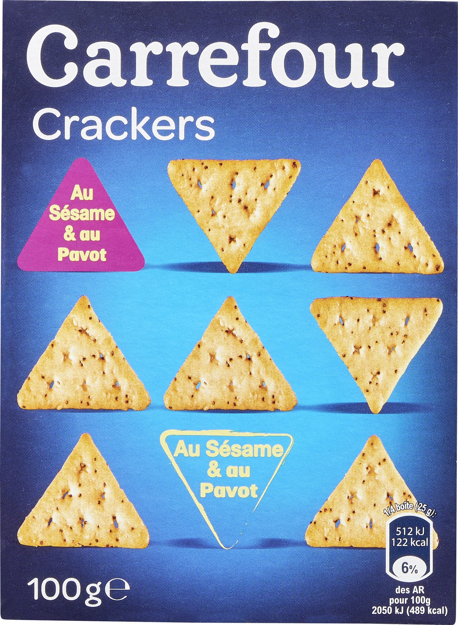 Carrefour Triangolo Sésame packshot