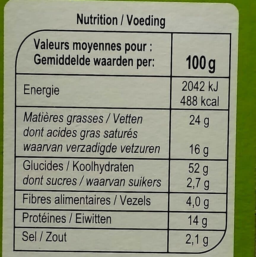 Carrefour Flûtes feuilletées gruyère épinards packshot