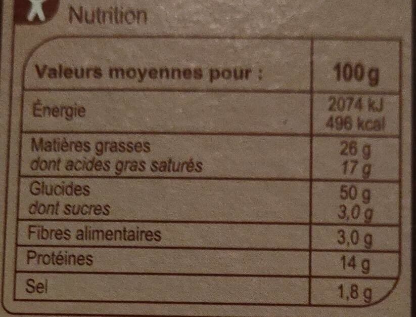 Carrefour Torselini's Au Parmigiano Reggiano et à l'ail packshot