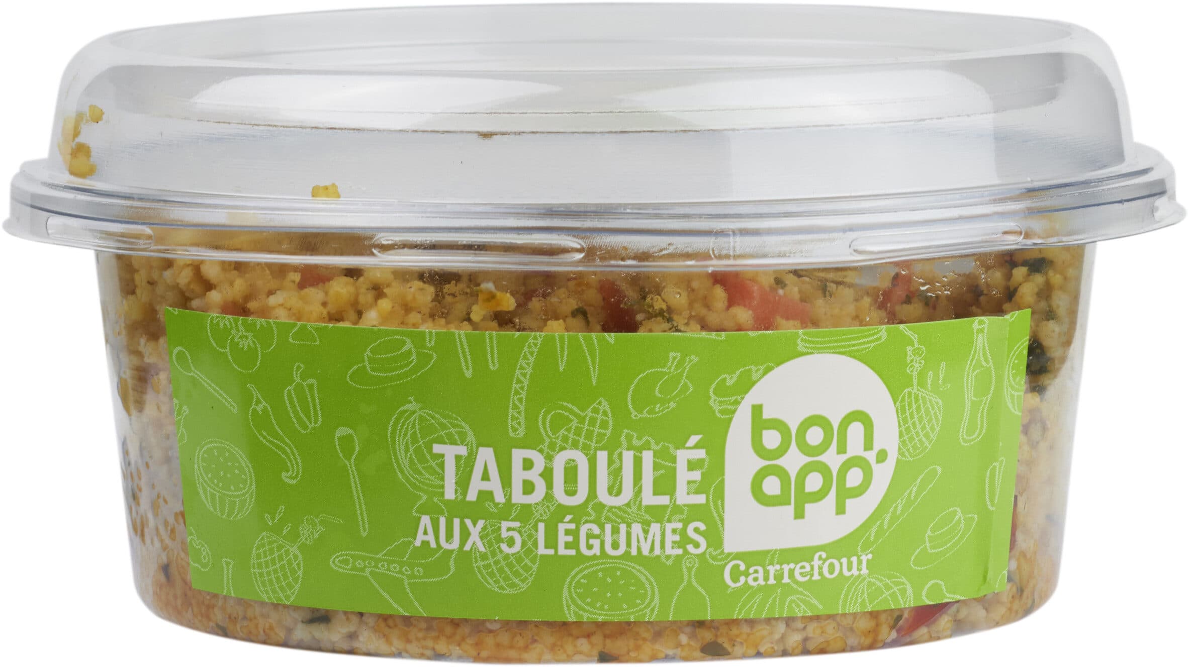 CMI (Carrefour Marchandises Internationales) Taboulé aux 5 Légumes, Les Classiques packshot