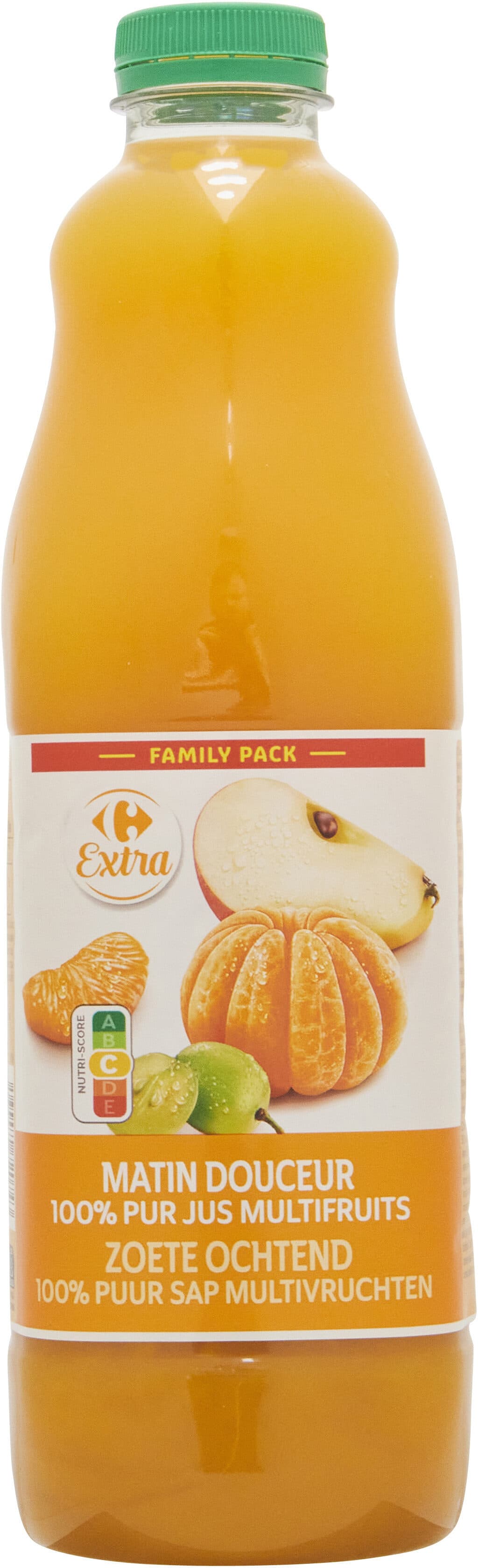 Carrefour Matin Douceur 100% Pur Jus Multifruits packshot