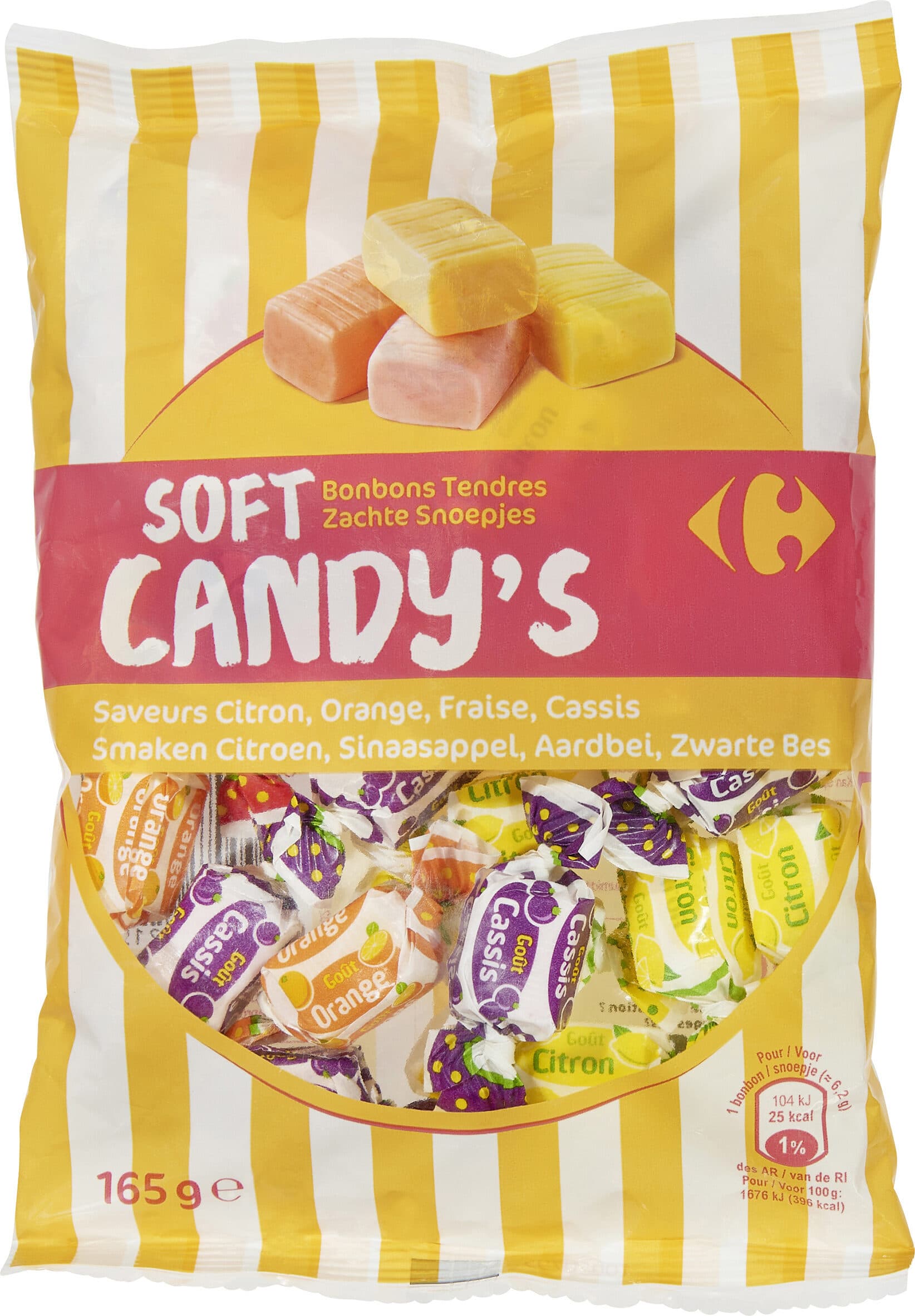 Carrefour Fruit' z bonbons tendres packshot