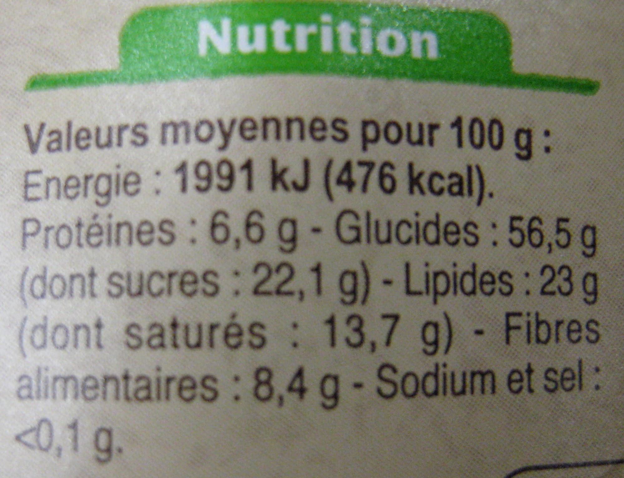 Carrefour BIO Galette de maïs Chocolat Noir packshot