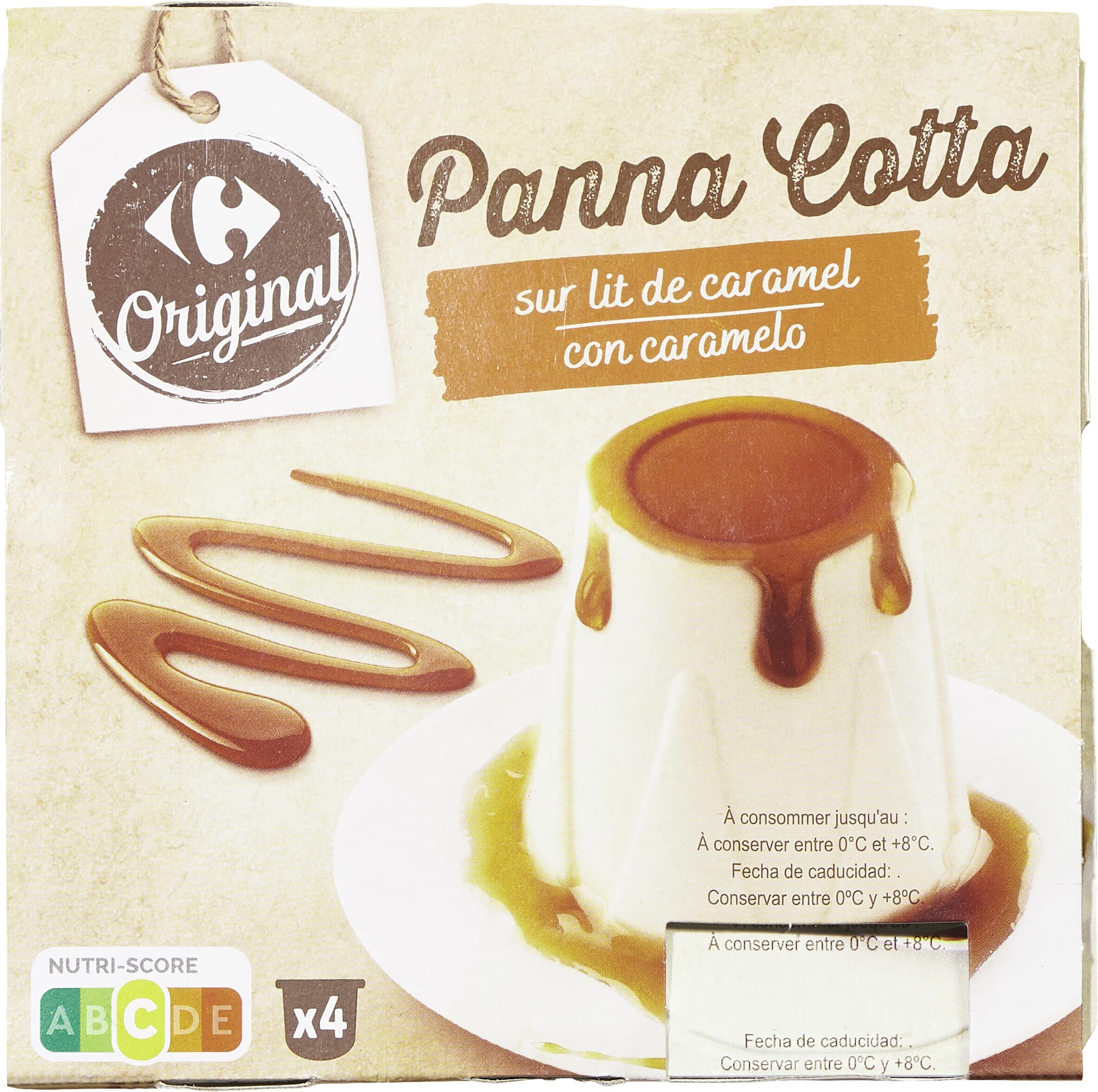 Carrefour Panna Cotta packshot