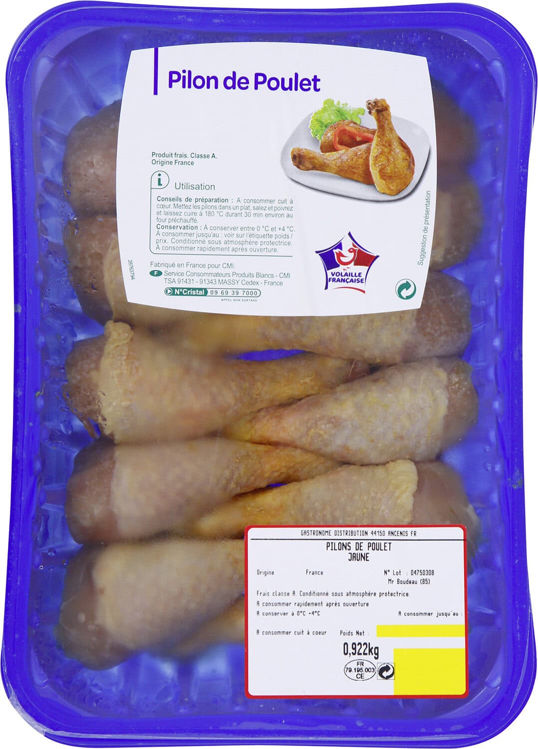 Carrefour Pilon de poulet packshot