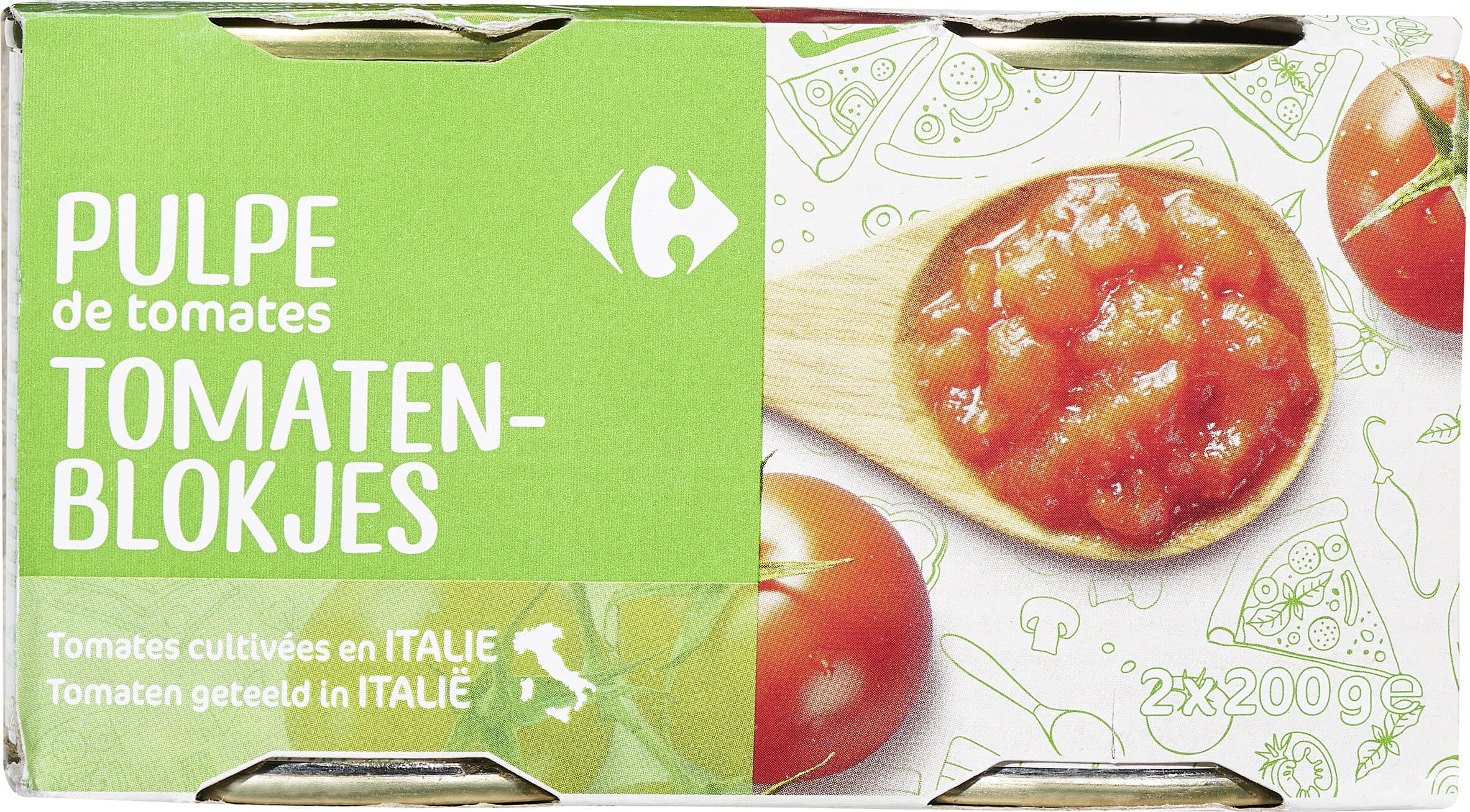 Carrefour Pulpe fine de tomates packshot