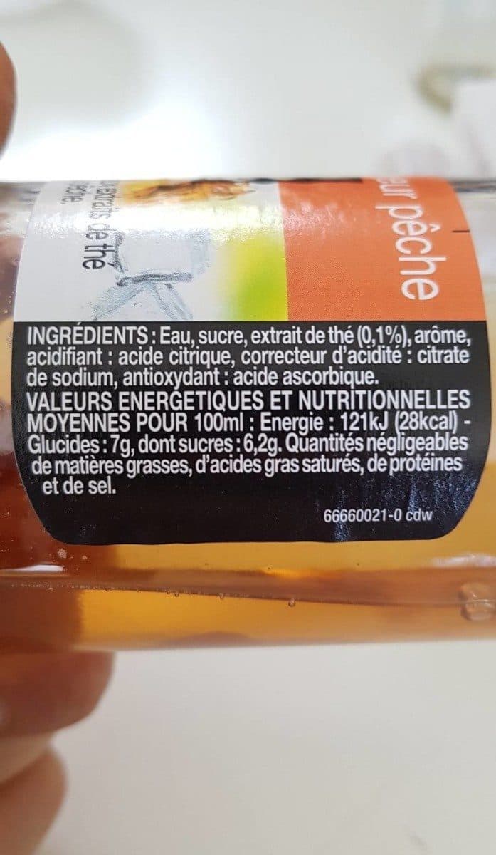 Saxo Thé glacé saveur pêche packshot
