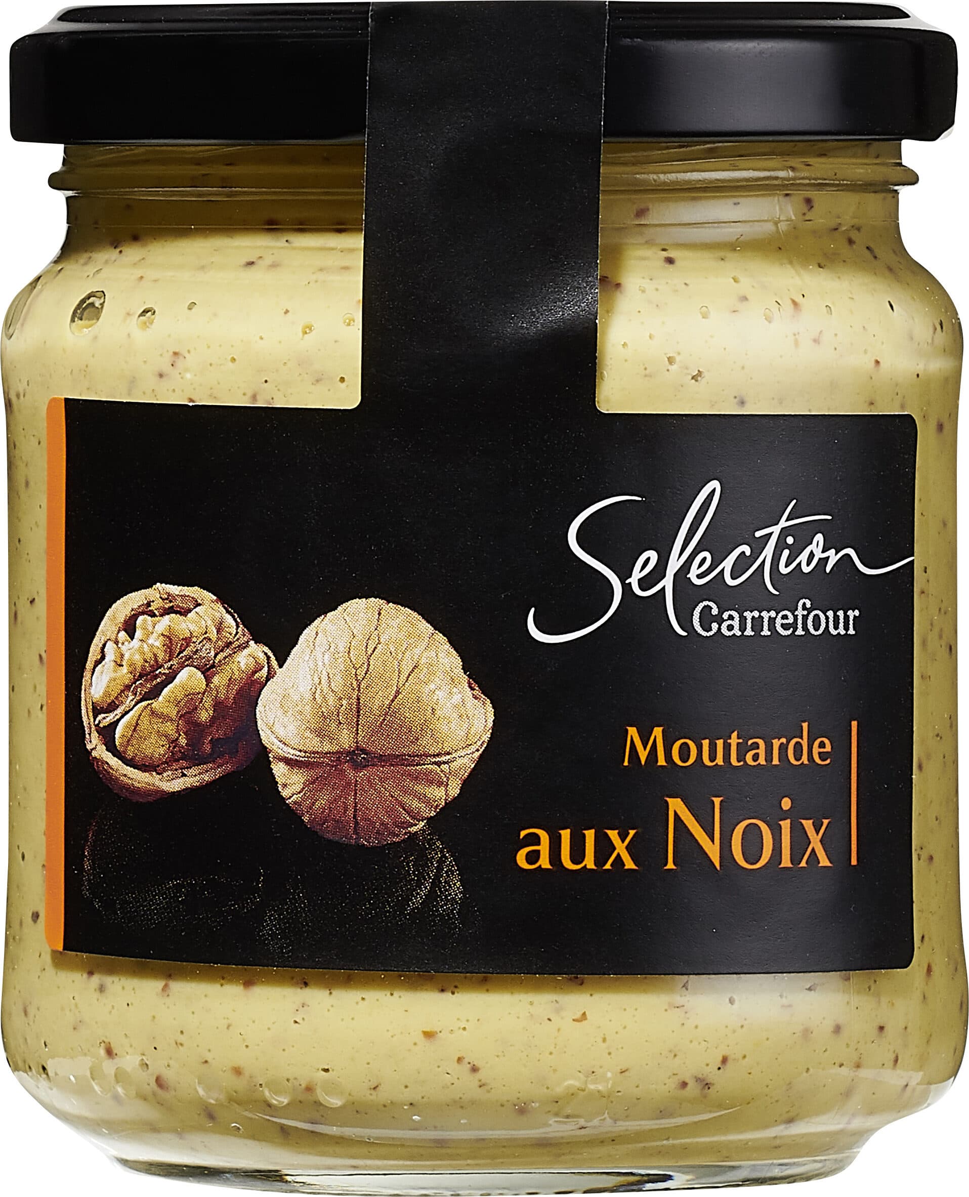 Carrefour Moutarde aux noix packshot