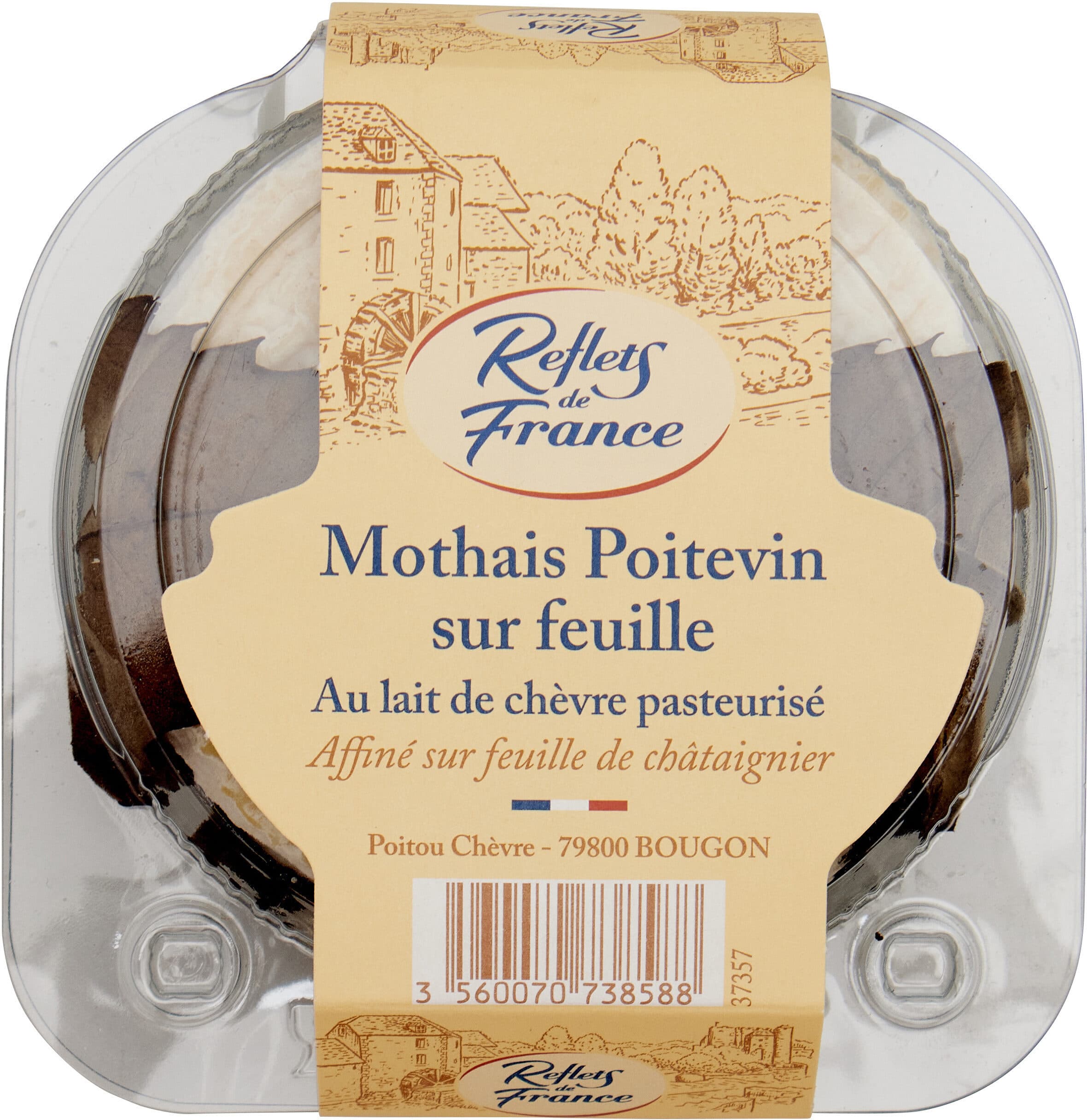 Reflets de France Mothais Poitevin sur feuille packshot