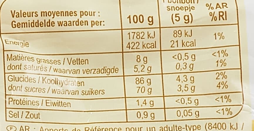 Carrefour Caram's packshot