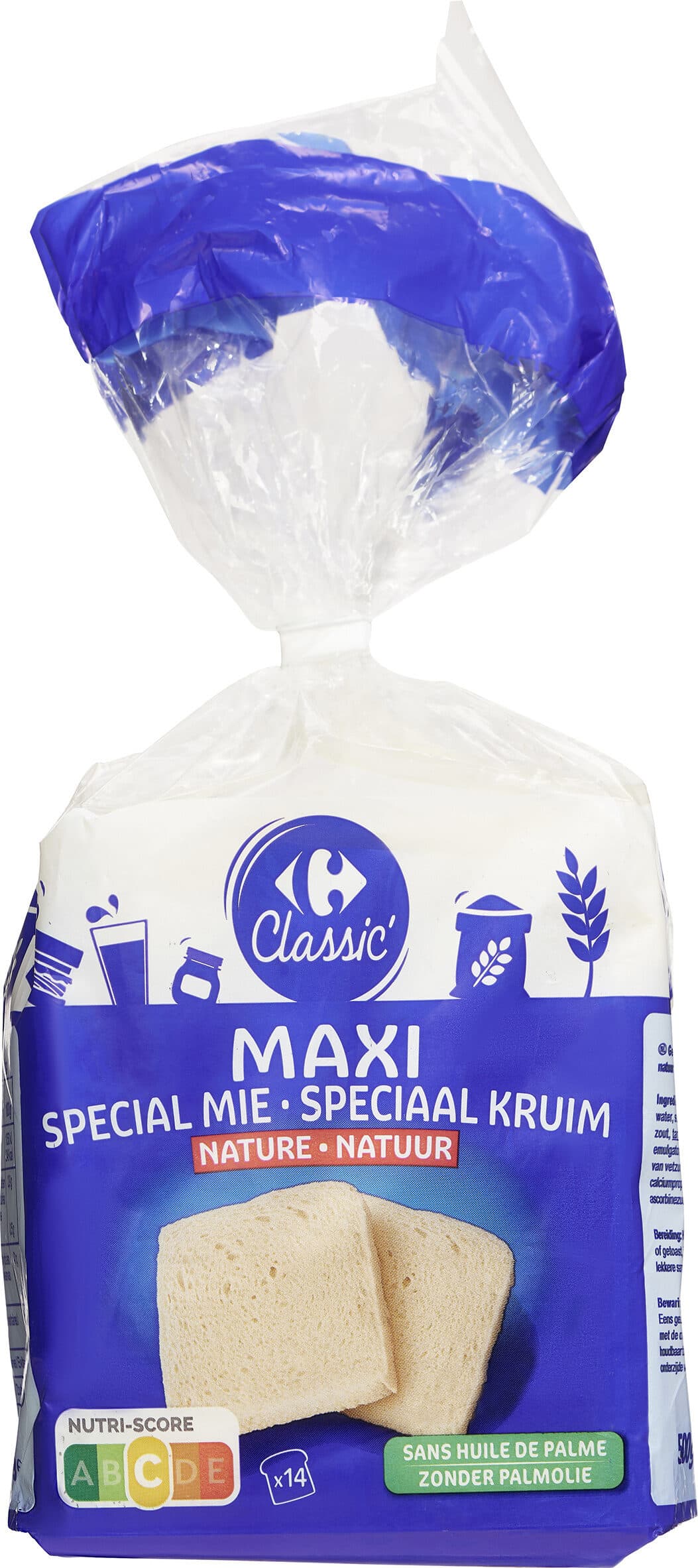 Carrefour Maxi Spécial mie Nature packshot