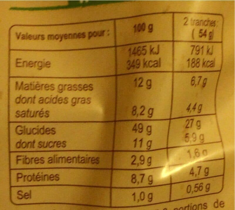 Carrefour BIO Brioche tranchée pur beurre packshot