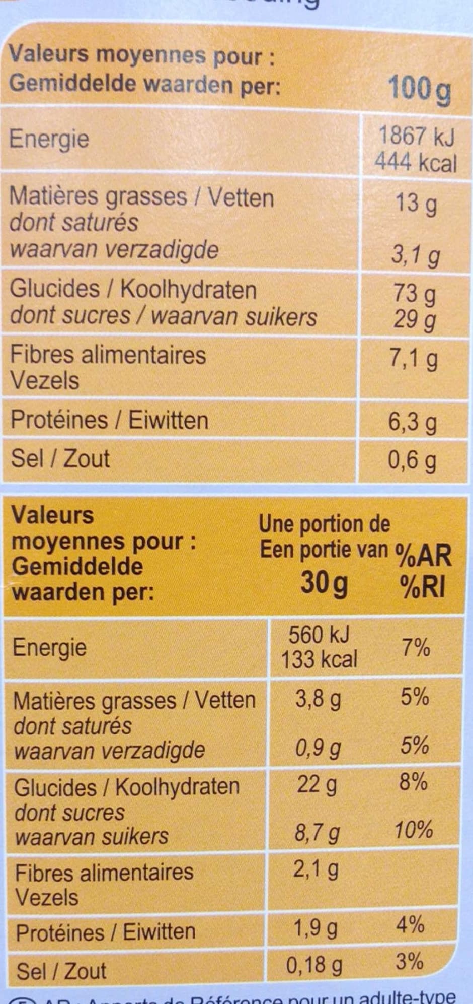Carrefour X'trem au chocolat packshot