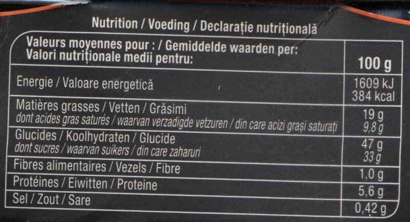 Carrefour Tartelette au caramel beurre demi-sel packshot